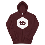 pull over hoodie with thinking big emblem on the front