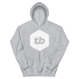 pull over hoodie with thinking big emblem on the front