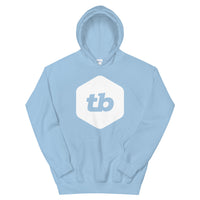 pull over hoodie with thinking big emblem on the front