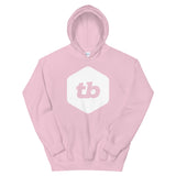 pull over hoodie with thinking big emblem on the front